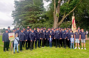 Teilnahme des Feuerwehrfestes in Megesheim