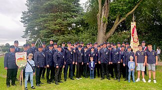 Teilnahme des Feuerwehrfestes in Megesheim